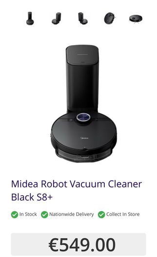 Brand new midea S8+ Pro auto + cleaning station
