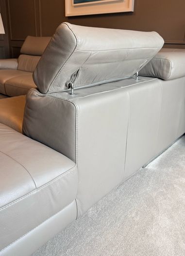 Natuzzi Leather Corner Sofa