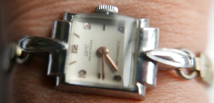 Vintage1930s CAMY Ancre 15 Rubis Ladies Watch Vintage Hand Wind Up Wrist Watch Art Deco  Swiss Made Working