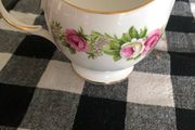 None china colclough pink rose creamer jug