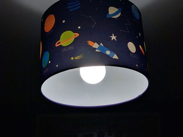 planet lamp shade