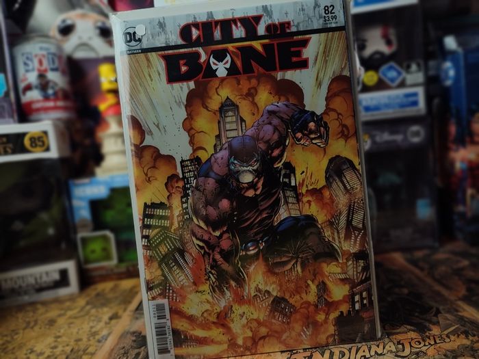 Batman ! Issue #82 ! City of Bane ! David Finch Acetate Cover ! 2020 ! by DC Comics !