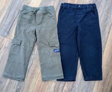 Jojo Maman Bebe Boys Lined Trousers x 2 (Age 3-4 yrs)