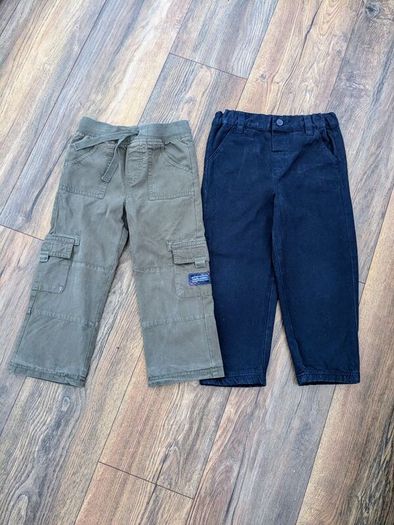 Jojo Maman Bebe Boys Lined Trousers x 2 (Age 3-4 yrs)