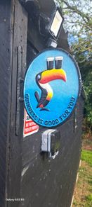 Guinness  cast iron  2 sided sign