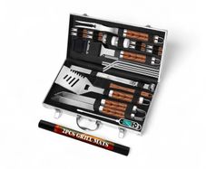 BBQ Tool Set, 26 Pieces with Probe, Brand New