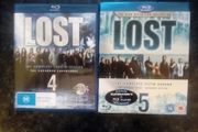 Lost Season 4 And 5 Tv Show Blu-ray Sets