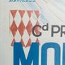 Original Mid Century 1963 Grand Prix d'Europe Monaco poster Image 5