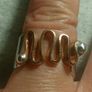 Handmade Copper and Sterling Silver Ring Image 6
