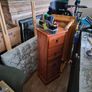 Single mattress free clean excellent condition also locker and coffee table Image 4