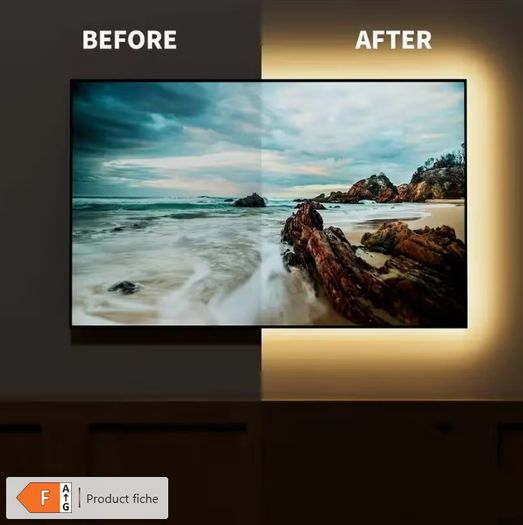LED Strip Lights with Warm Light And Switch