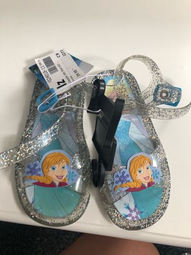 Frozen sandals