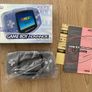 Nintendo Gameboy Advance AGB-001 Milky Blue Boxed with Manual and FlashCard 2GB Image 5