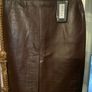M&S Autograph real leather skirt, new, UK10 Image 2