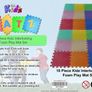 Interlocking Foam Play Mat Set. Great for Babies, Toddlers or Even exersise (32 x 32cm. 18 Piece Pastel Mats) Image 2