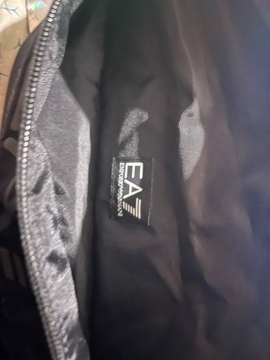 Armani crossbody shoulder hip travel bag