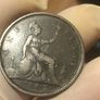 1862 One Penny Victoria Image 2