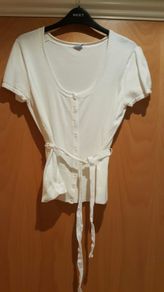 Oasis white cardigan / jumper
