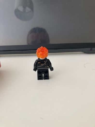 Lego ghost Rider Jonathan Johnny blaze mini figure Marvel