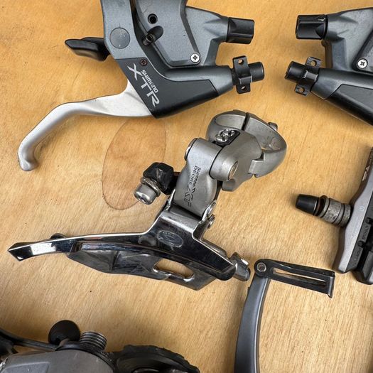XTR M950 groupset shifters, brakes, Derailleur XTR 950