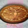Vintage Marquetry Tray Image 2