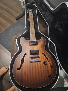 Ibanez AS53 TF with case and 10 watt amp