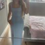 PLT baby blue dress Image 2