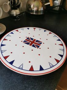 Cake stand union jack