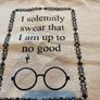 Harry Potter Themed Cotton Tote Bag Image 2