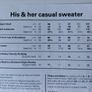 Knitting Pattern - His & Hers Sweaters - Chunky Yarn Image 2