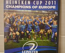 Leinster Rugby. Official Heineken Cup 2011 Champions Of Europe Double Disc DVD. Collect In Dublin Or Receive Via Post.