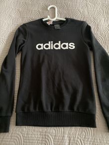 Adidas black sweater Age 13-14 years