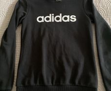 Adidas black sweater Age 13-14 years