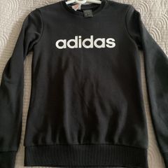 Adidas black sweater Age 13-14 years