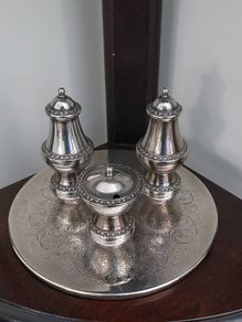 Vintage silver plated dinning set