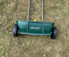Lawn seed spreader