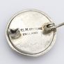 Vintage Thomas L Mott Sterling Silver Butterfly Wing Brooch Image 4