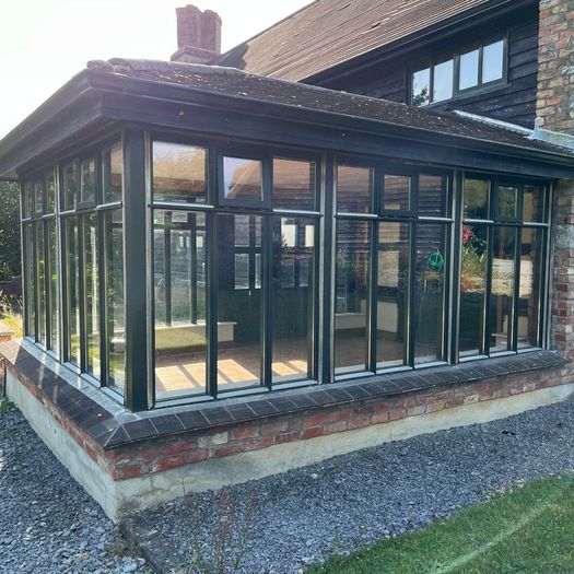 Conservatory / Sun room timber windows and doors