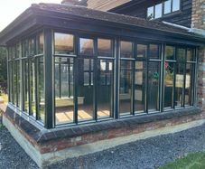 Conservatory / Sun room timber windows and doors