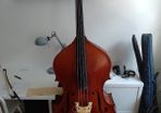 Chadwick folding double upright bass with fiberglass hardcase