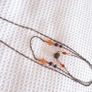 Beaded Necklace - 3 Chains Attached Image 3