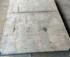 Mobile platform on castor wheels