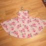 Next Girls Dress and cardigan Image 3