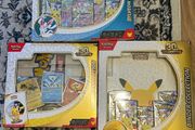 Pokemon 30th anniversary poster collection, binder collection and ex box