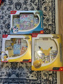 Pokemon 30th anniversary poster collection, binder collection and ex box