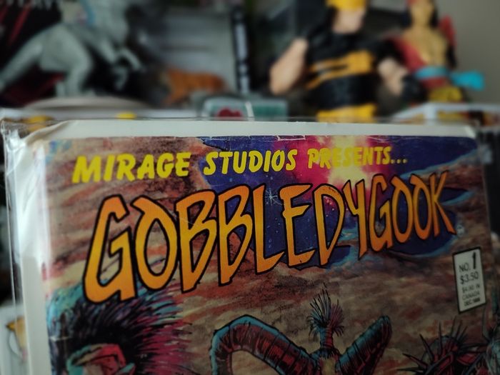 Gobbledygook ! First Issue ! VERY RARE ! Copper Age Comic grom 1986 ! by Mirage !