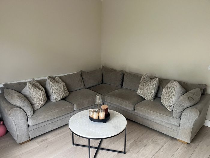 large corner sofa