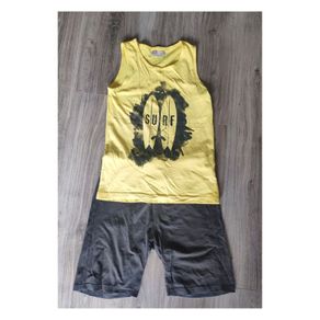 Zara boys tank top+ shorts 100% cotton