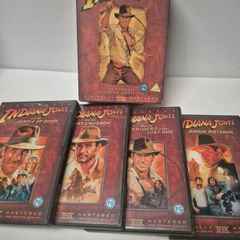 Indiana Jones 4 Movie DVD Collection (5 Discs Total)  MINT Discs