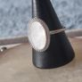 4 stunning rings,all silver,stones Image 9